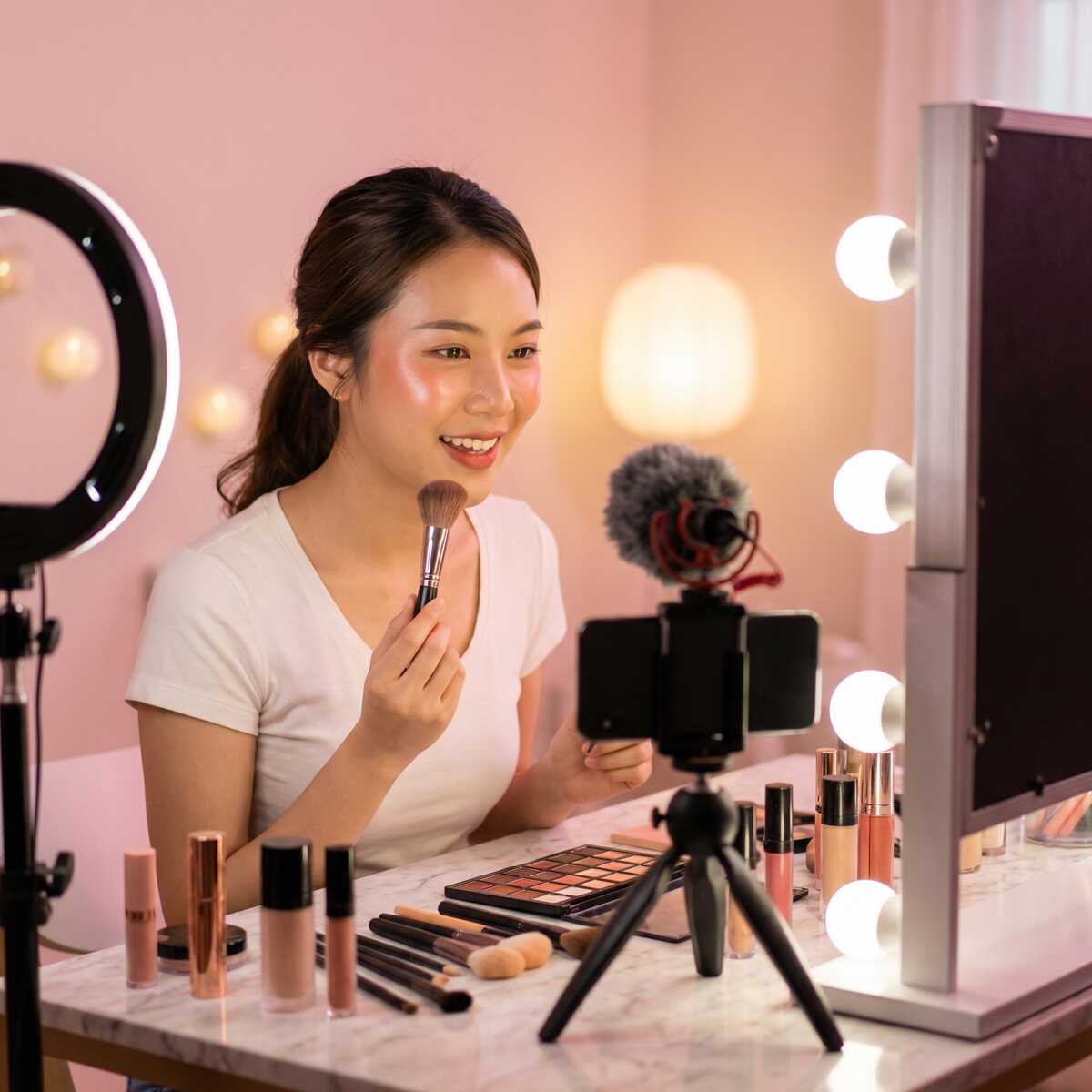 天美麻花美妆视频教程